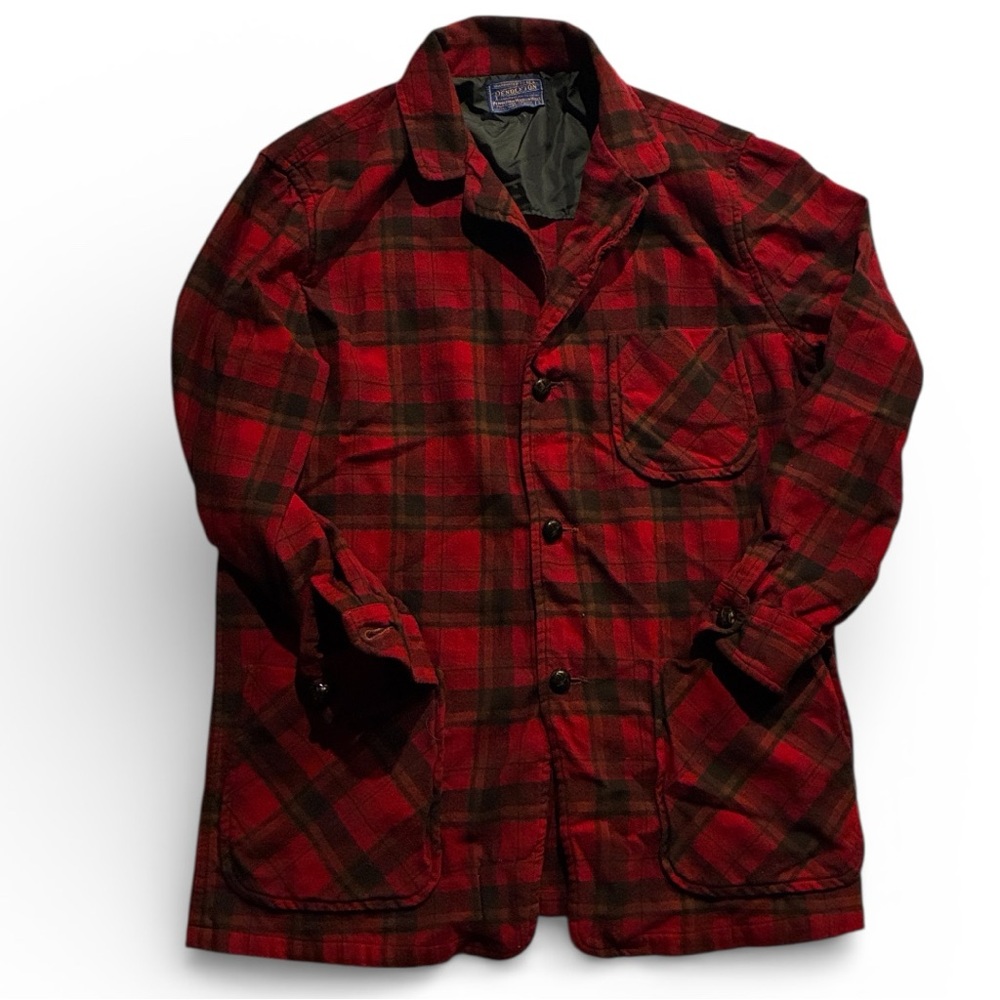 Pendleton VTG Blazer Unstructured Jacket Sz Small Men’s Wool 50s 60s Chore 49er